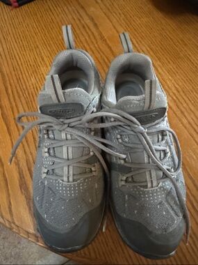 Keen Gray Lace-Up Trail Shoes